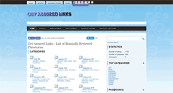 Desktop Screenshot of getassuredlinks.com